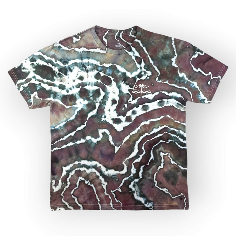 
                  
                    hand dyed Tie Dye Tee - Timber Geode by And And Tie Dye
                  
                