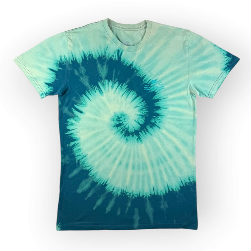 
                  
                    hand dyed Tie Dye Tee - Adults Light Aqua Reverse by And And Tie Dye
                  
                