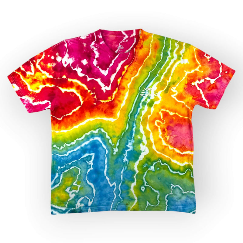 hand dyed Tie Dye Tee - Adults XL by And And Tie Dye