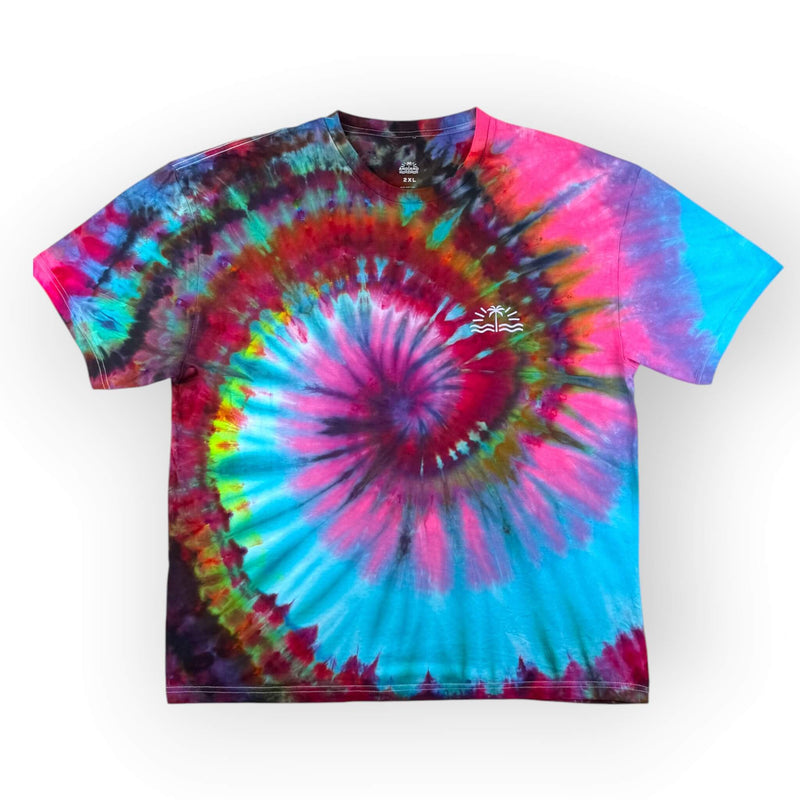 hand dyed Tie Dye Tee - Adults 2XL by And And Tie Dye