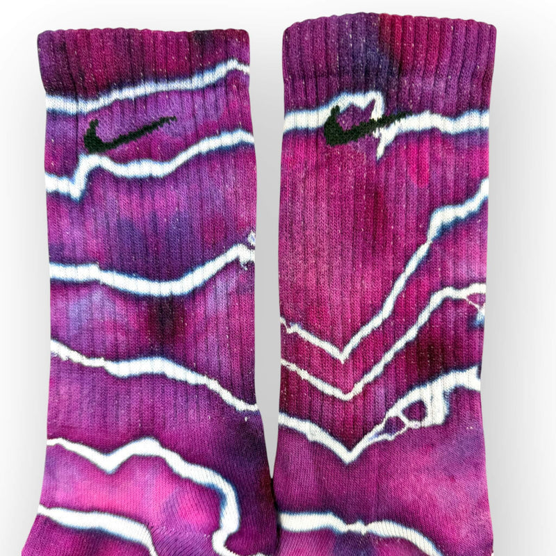 hand dyed Tie Dye Socks - Adult Size by And And Tie Dye