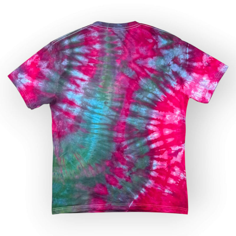 
                  
                    hand dyed Tie Dye Tee - Aqua Pink by And And Tie Dye
                  
                