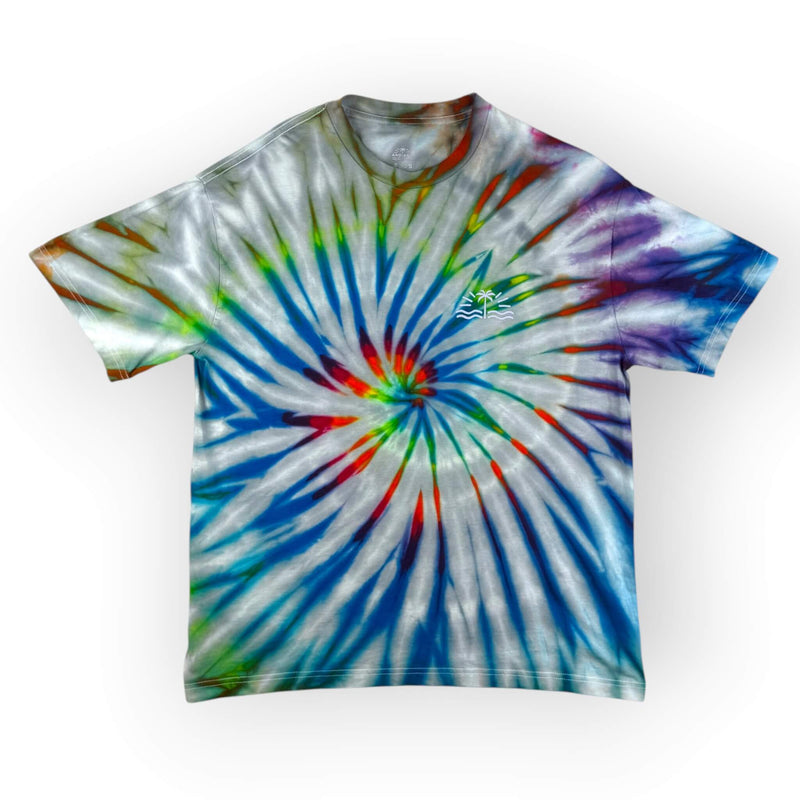 hand dyed Tie Dye Tee - Adults Small - Oversize Fit by And And Tie Dye