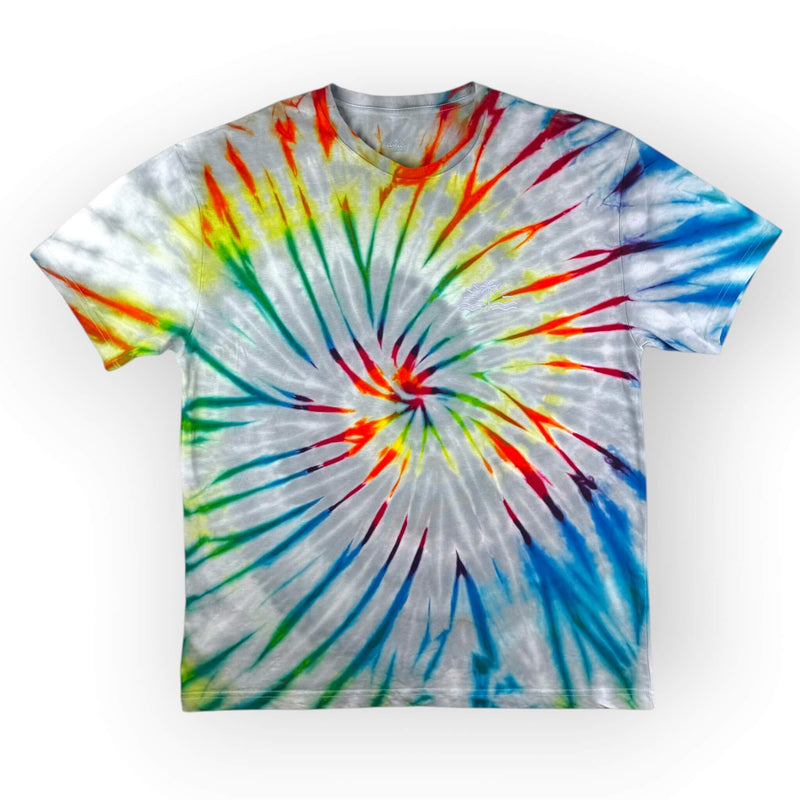 
                  
                    hand dyed Tie Dye Tee - Grey Rainbow by And And Tie Dye
                  
                