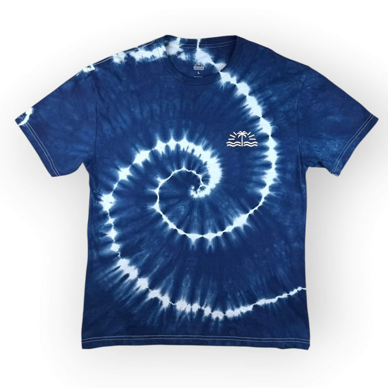 
                  
                    hand dyed Tie Dye Tee - Blue Swirl by And And Tie Dye
                  
                