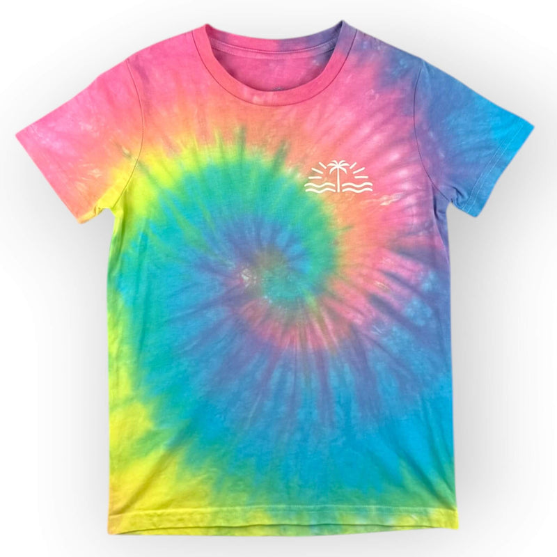 hand dyed Tie Dye Tee Age 8 by And And Tie Dye