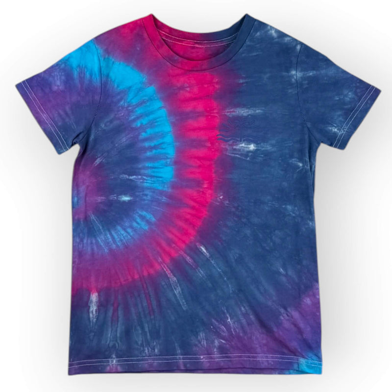 hand dyed Tie Dye Tee Age 8 by And And Tie Dye