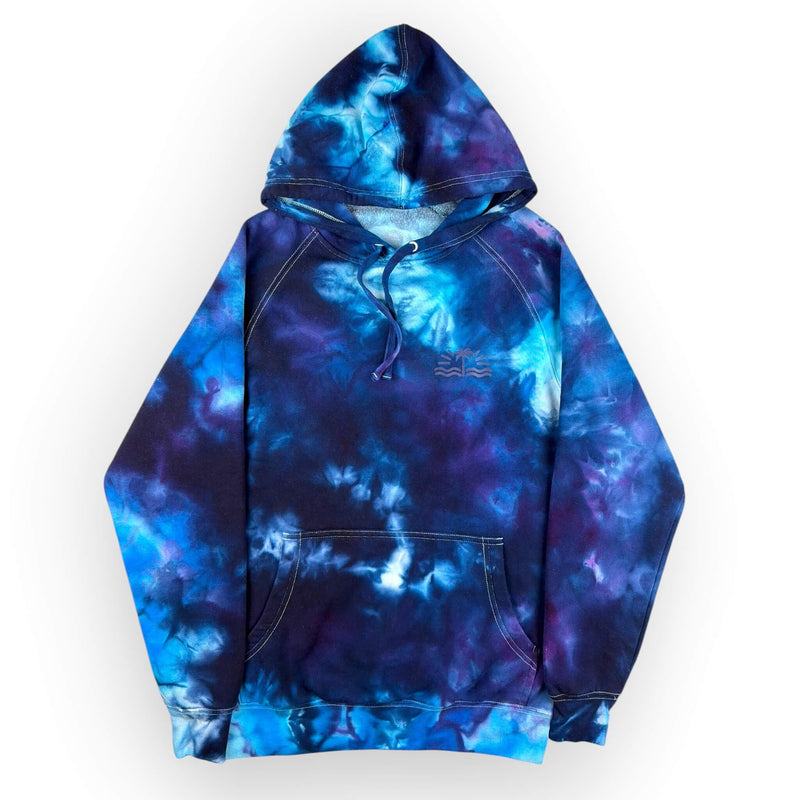 hand dyed Tie Dye Hoodie - Adult Small by And And Tie Dye