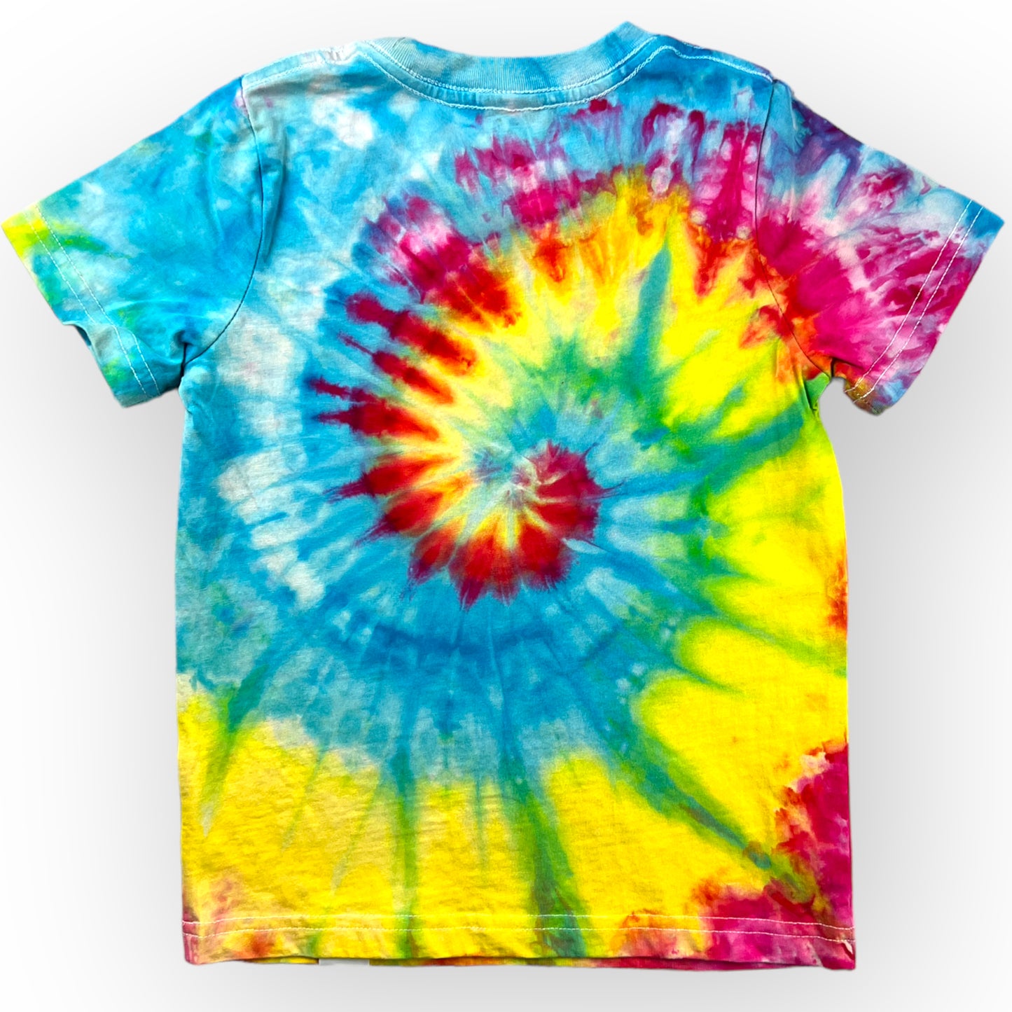 Load image into Gallery viewer, Rainbow Tie Dye Tee Age 4
