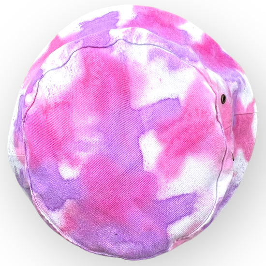 Pink & Purple Tie Dye Bucket Hat - Toddler / Child Adjustable