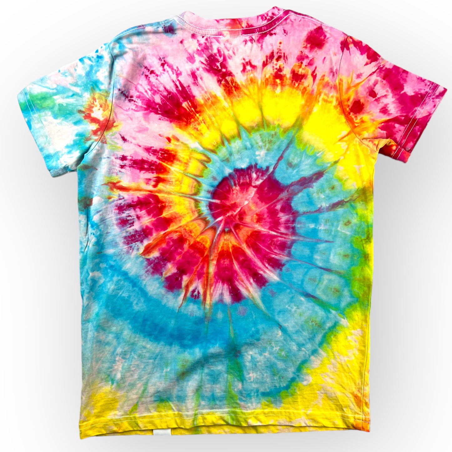 Load image into Gallery viewer, Rainbow Tie Dye Tee Age 10
