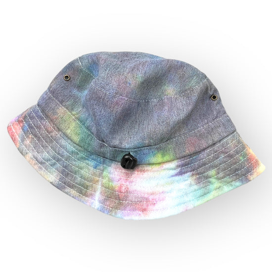 Multi Colour Tie Dye Bucket Hat - Older Child / Adult Adjustable