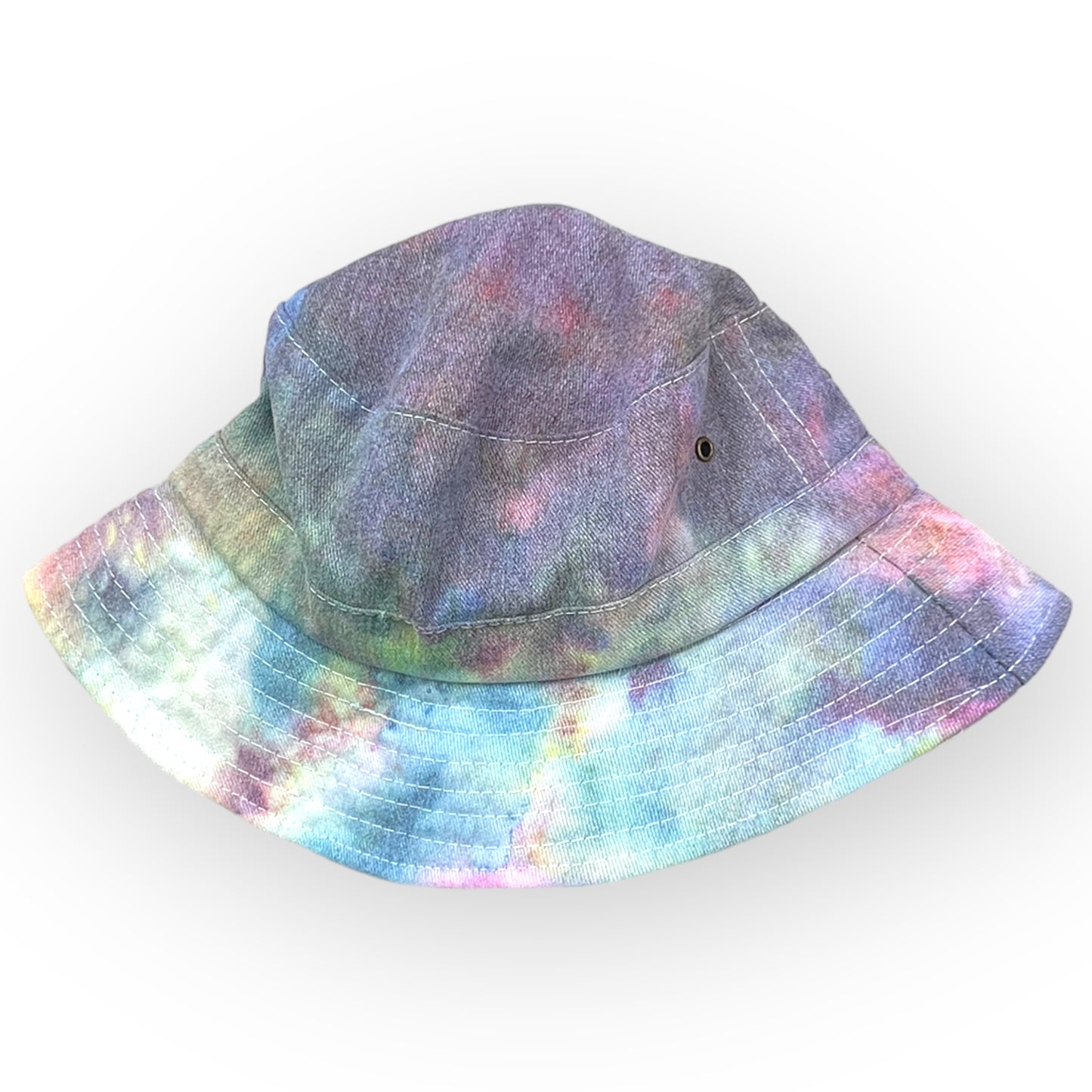 Multi Colour Tie Dye Bucket Hat - Toddler / Child Adjustable