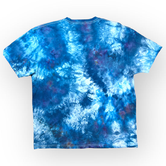 Load image into Gallery viewer, Blues Tie Dye Tee - Adults 2XL
