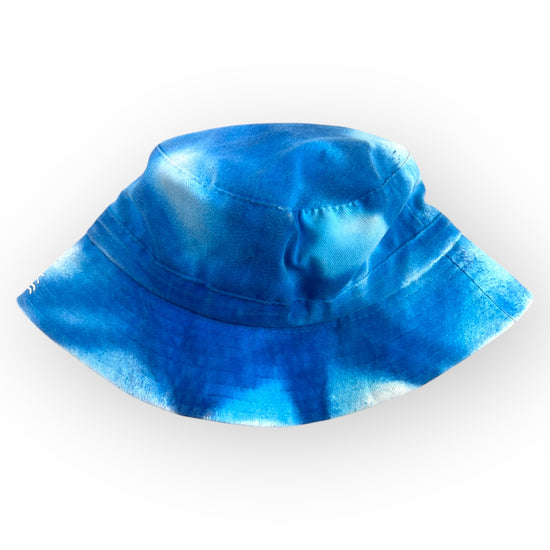 Blues Tie Dye Bucket Hat - Toddler / Child Adjustable