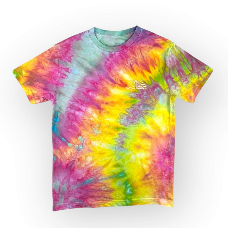hand dyed Tie Dye Tee - Adult Small by And And Tie Dye