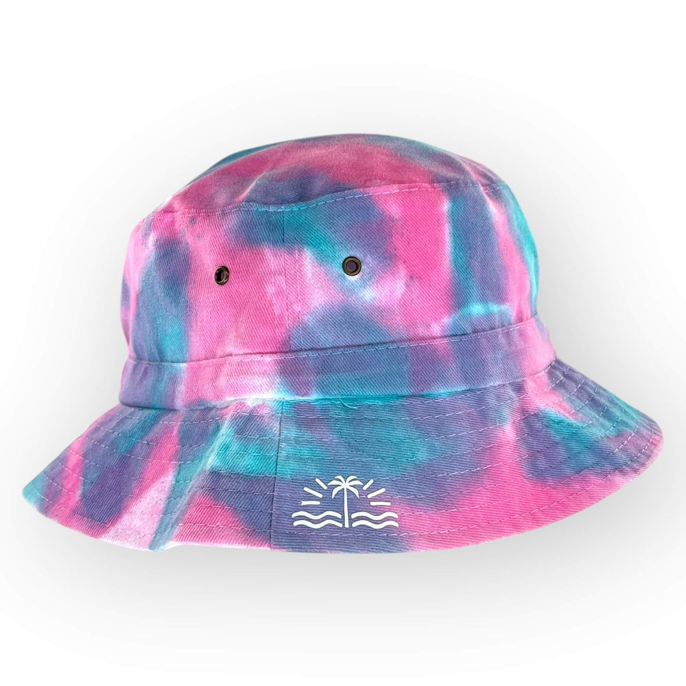 hand dyed Tie Dye Bucket Hat - Older Child / Adult Adjustable by And And Tie Dye