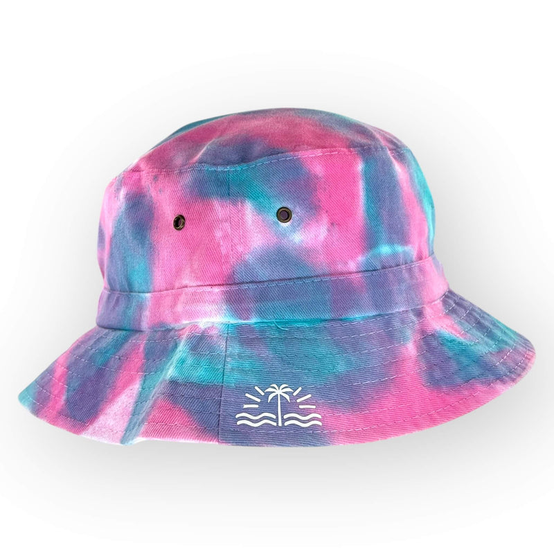 hand dyed Tie Dye Bucket Hat - Older Child / Adult Adjustable by And And Tie Dye