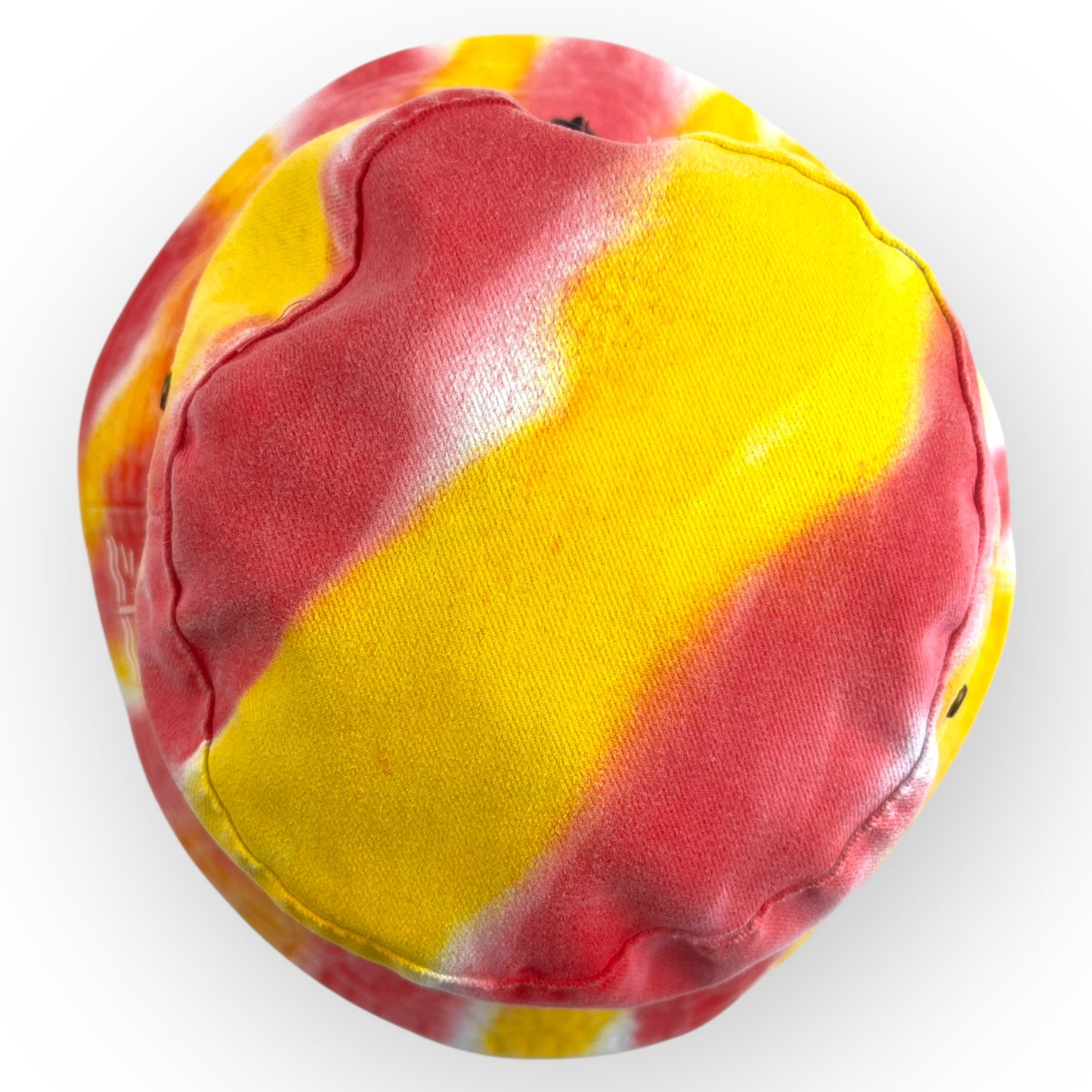 Red & Yellow Tie Dye Bucket Hat - Toddler / Child Adjustable