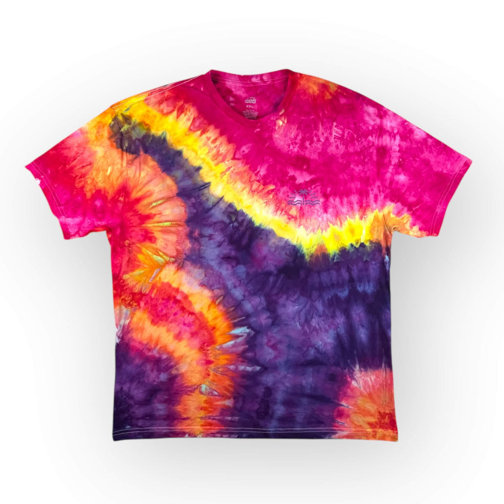 hand dyed Tie Dye Tee - Adults 2XL by And And Tie Dye