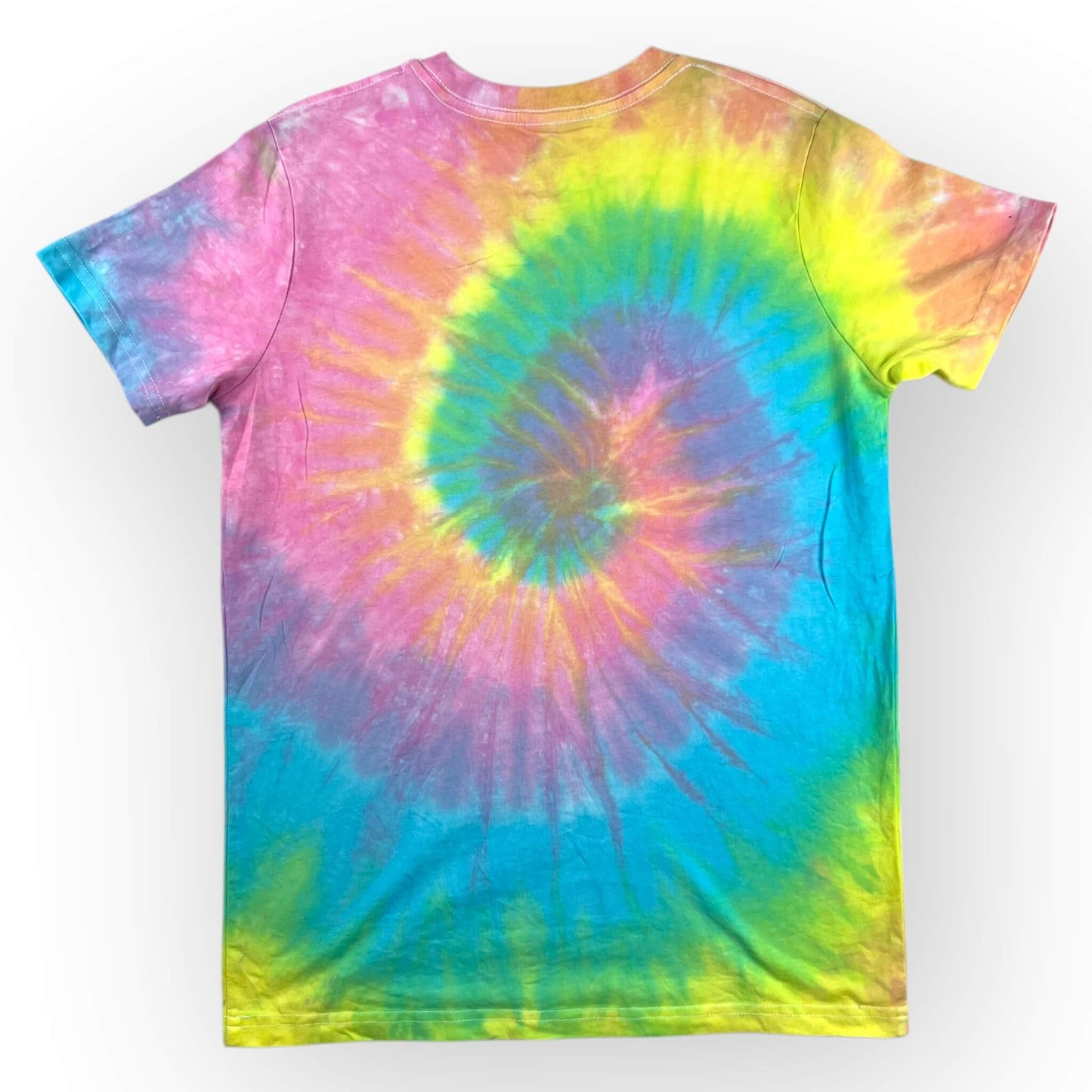 Pastel Rainbow Tie Dye Tee Age 12