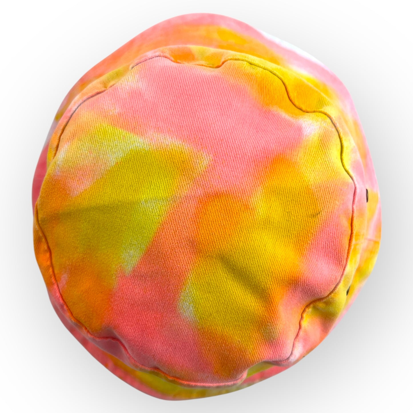 Pink & Yellow Tie Dye Bucket Hat - Toddler / Child Adjustable