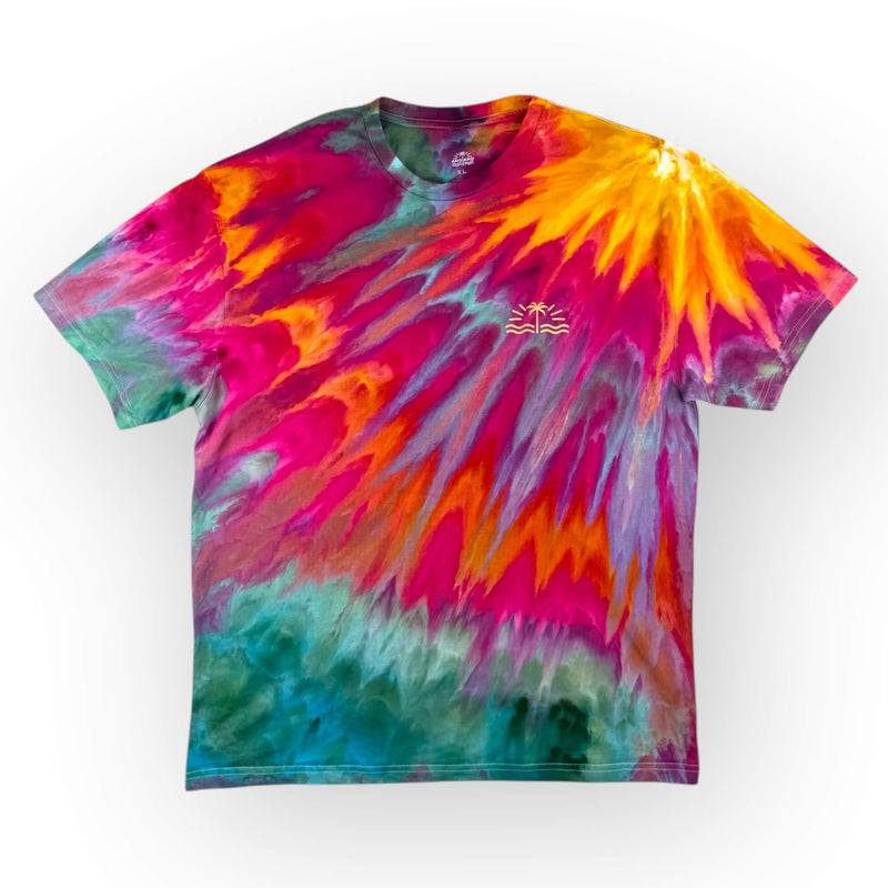 hand dyed Tie Dye Tee - Adult XL by And And Tie Dye