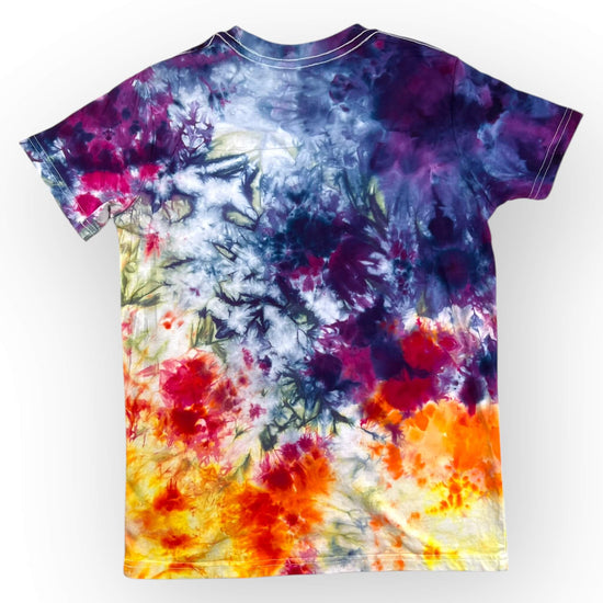 Multi Colour Tie Dye Tee Age 12