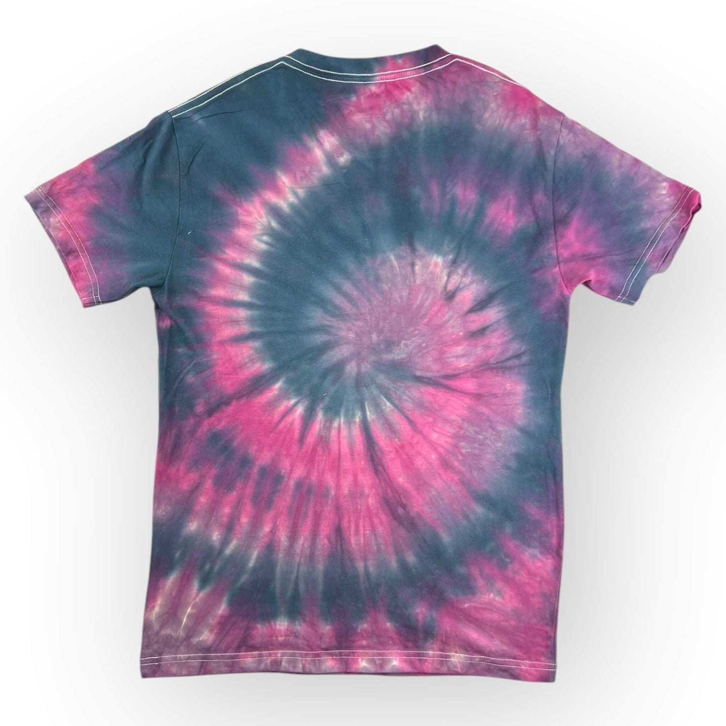 Red & Black Tie Dye Tee - Adult Small