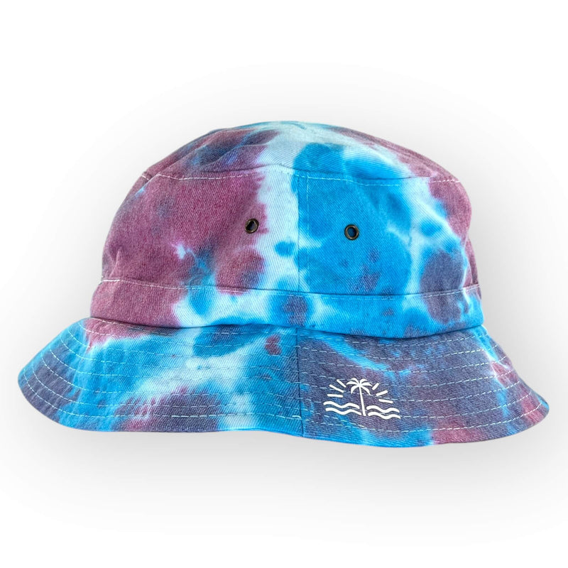 hand dyed Tie Dye Bucket Hat - Older Child / Adult Adjustable by And And Tie Dye