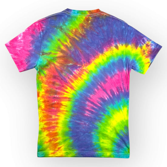 Rainbow Tie Dye Tee - Adult Small