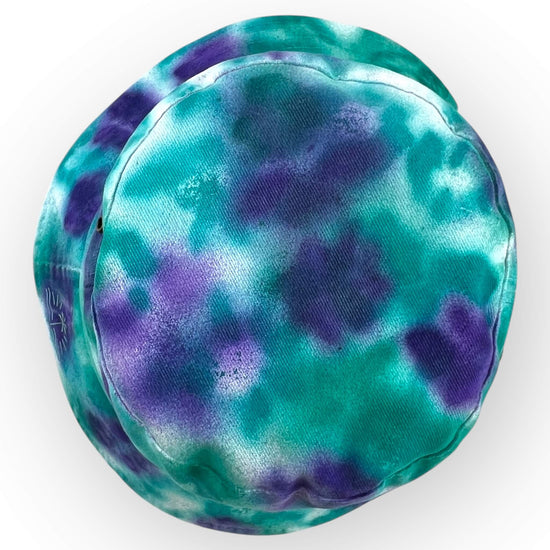 Aqua Green & Purple Tie Dye Bucket Hat - Toddler / Child Adjustable