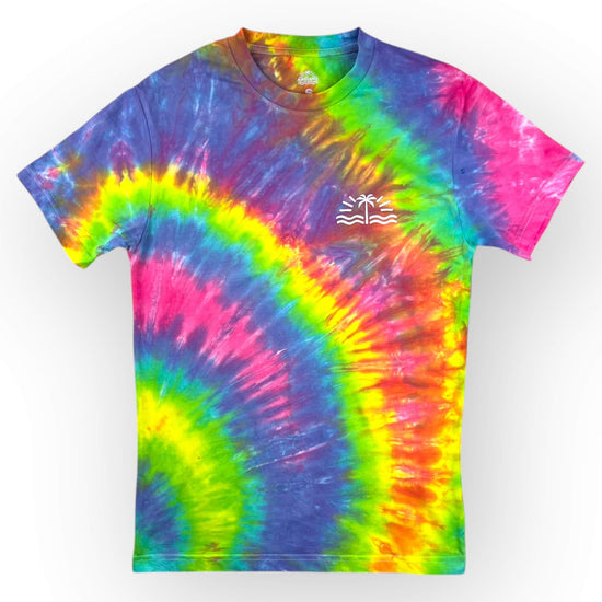 Rainbow Tie Dye Tee - Adult Small