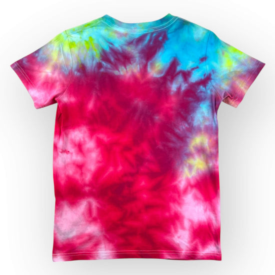 Aqua Pinks Tie Dye Tee Age 12