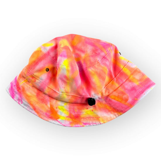 Neon Tie Dye Bucket Hat - Older Child / Adult Adjustable