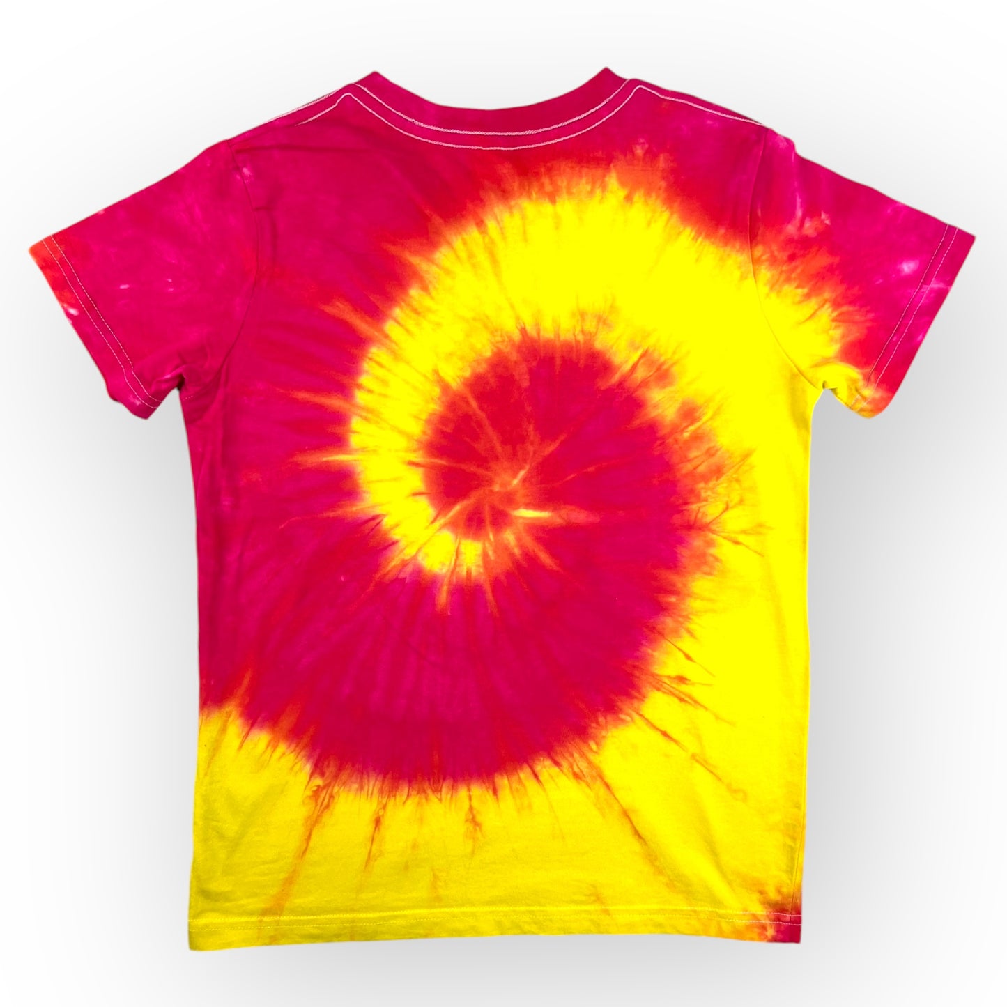 Pink & Yellow Adults Tie Dye Tee - Made For You