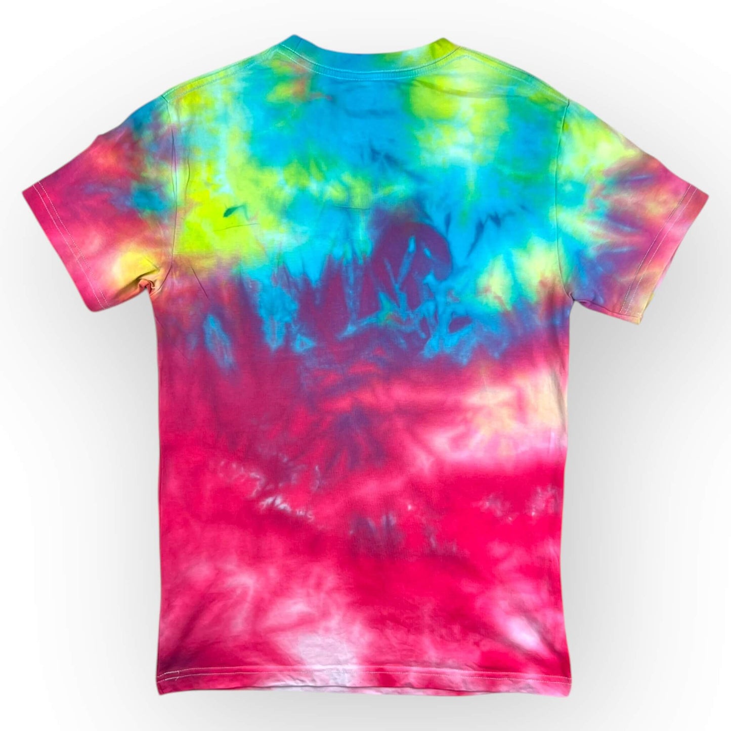 Aqua Pinks Tie Dye Tee - Adult Small