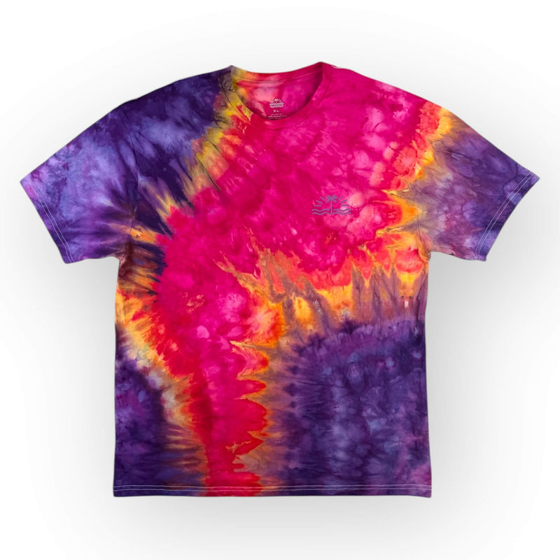hand dyed Tie Dye Tee - Adult XL by And And Tie Dye