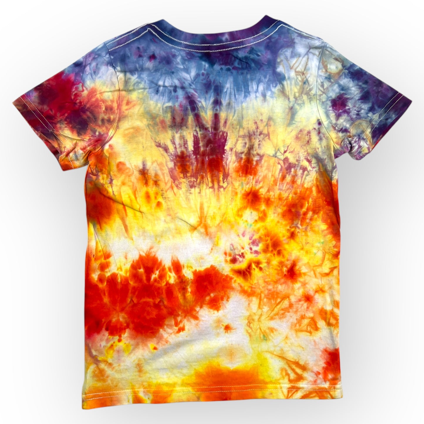 Multi Colour Tie Dye Tee Age 6