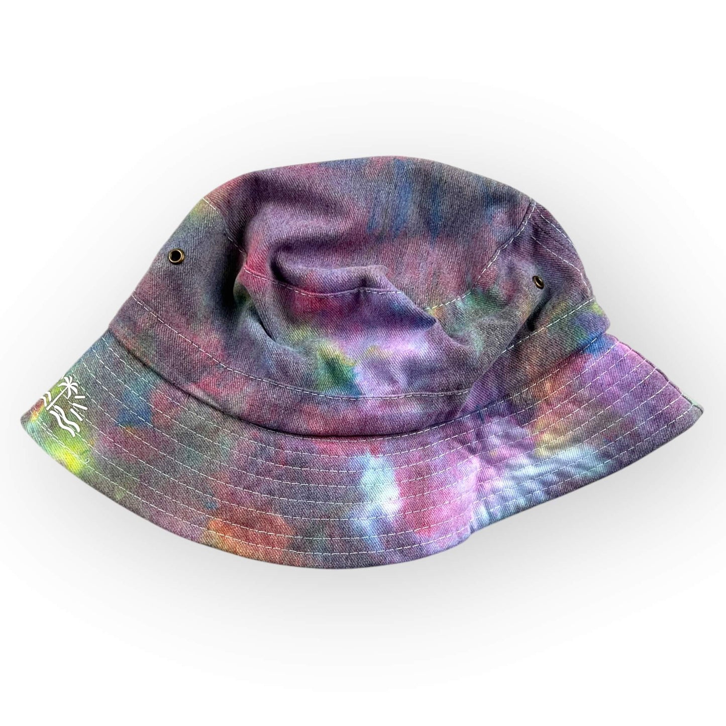 Multi Colour Tie Dye Bucket Hat - Toddler / Child Adjustable