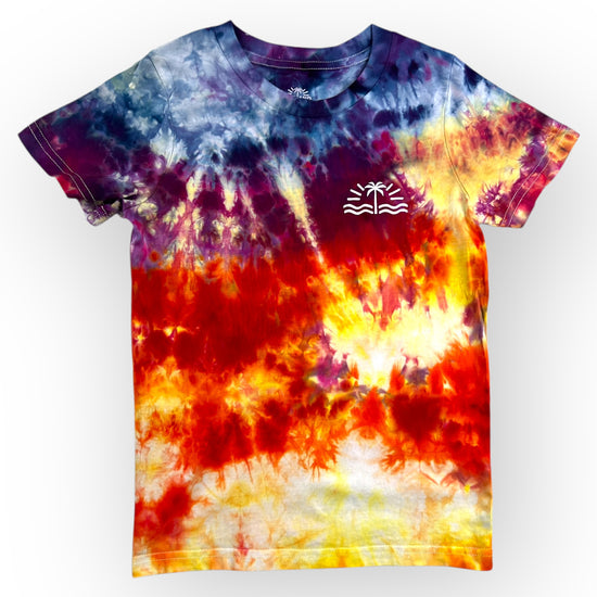 Multi Colour Tie Dye Tee Age 6