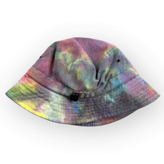 Multi Colour Tie Dye Bucket Hat - Toddler / Child Adjustable