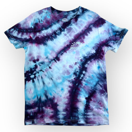 Blues Tie Dye Tee Age 8