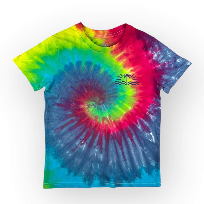 hand dyed Tie Dye Tee Age 8 by And And Tie Dye