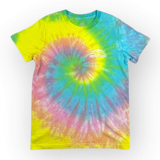 Pastel Rainbow Adults Tie Dye Tee - Made to Order