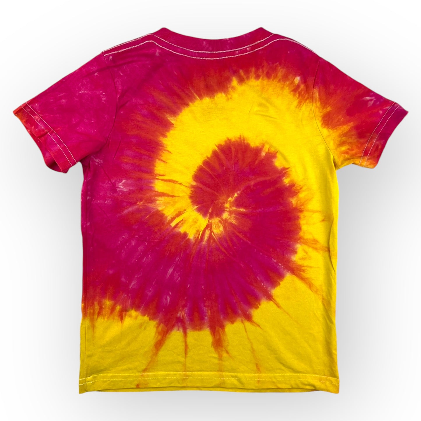 Pink & Yellow Adults Tie Dye Tee - Made For You