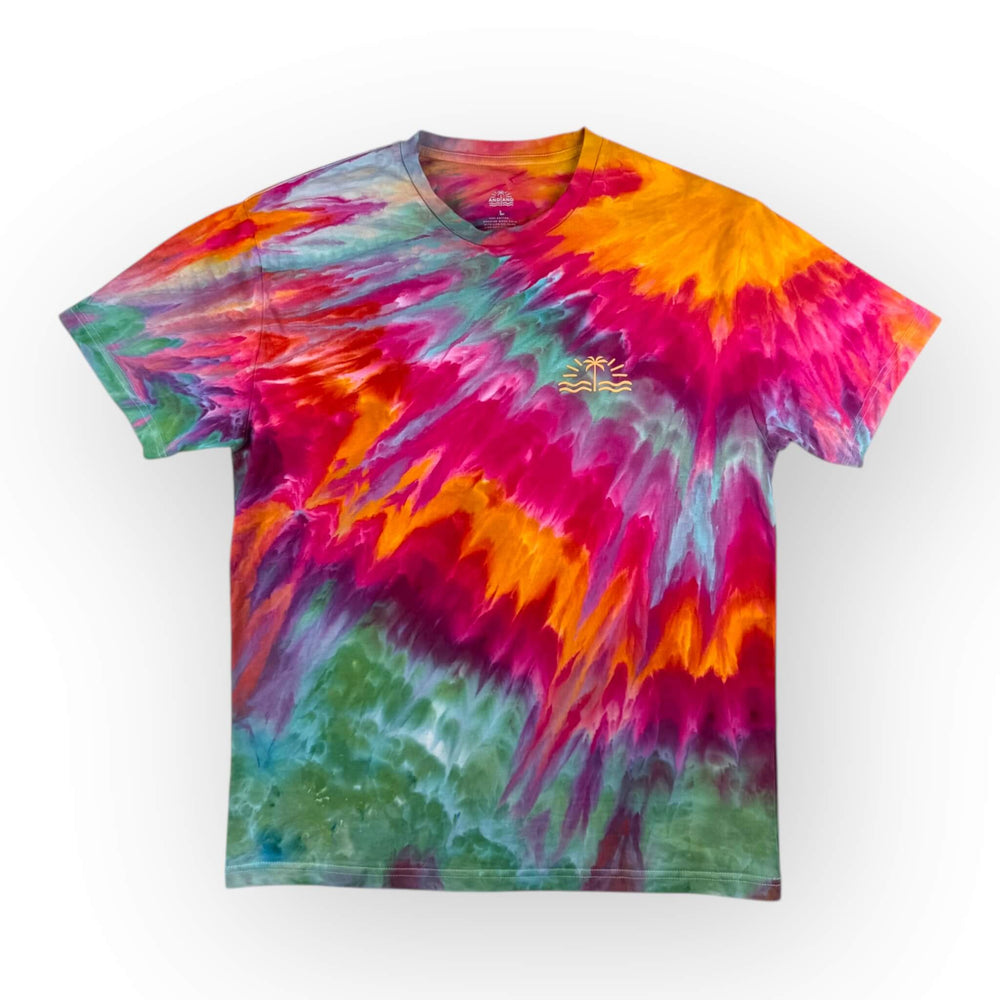 hand dyed Tie Dye Tee - Adults Large by And And Tie Dye