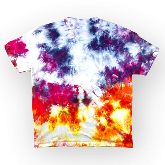 Multi Colour Tie Dye Tee - Adult XL