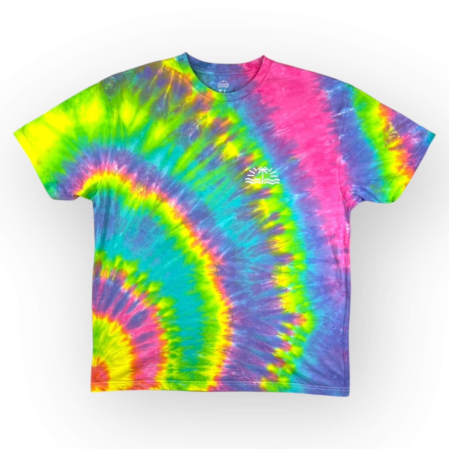 Rainbow Tie Dye Tee - Adult XL