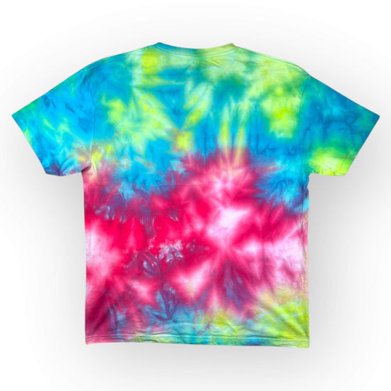 Aqua Pinks Tie Dye Tee - Adult XL